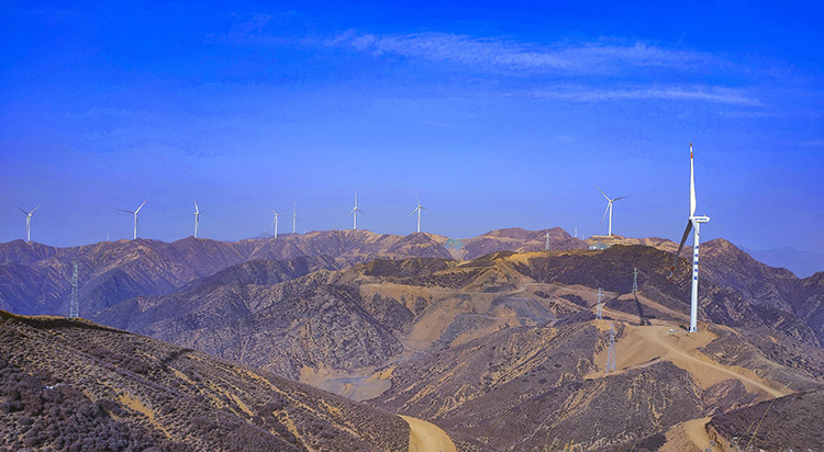 華能天鎮(zhèn)閻家梁50MW風(fēng)電項目主體工程